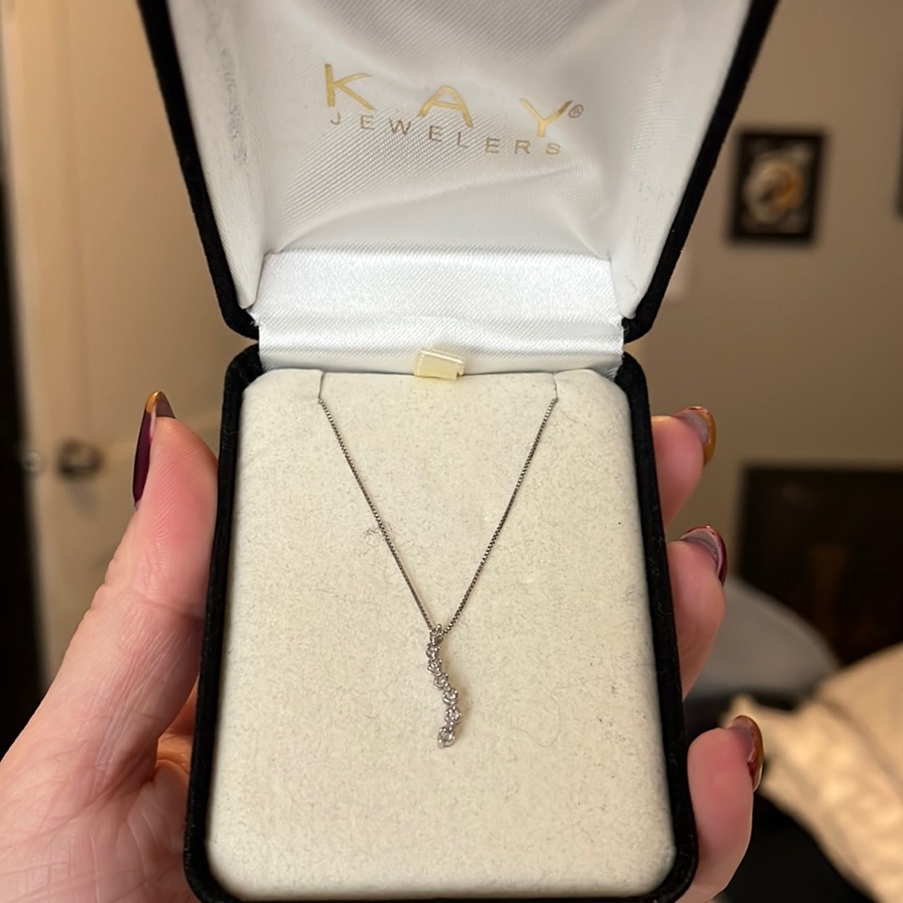 Kay Jewlers Diamond Journey Necklace